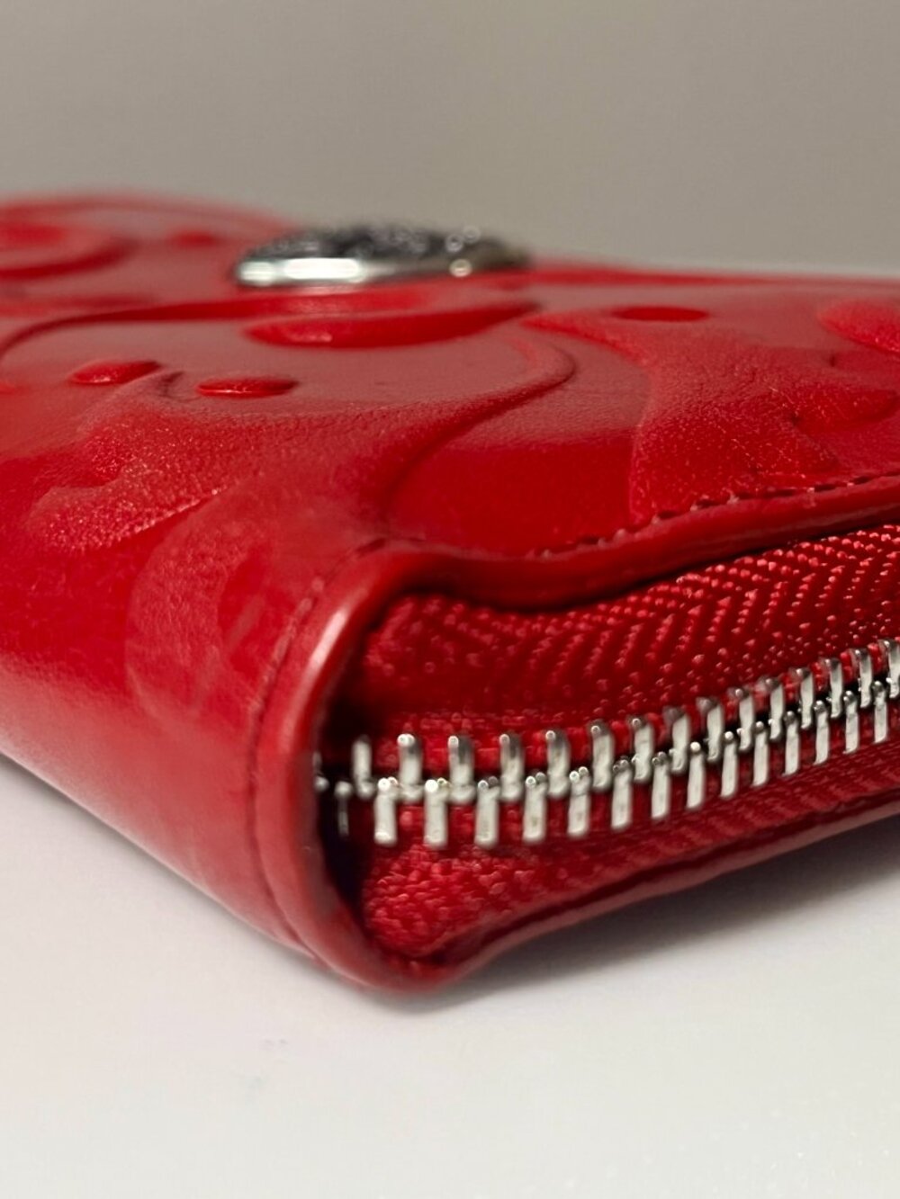 Brighton Córdoba Embossed Leather Organizer Wallet Crossbody - Picture 9 of 16